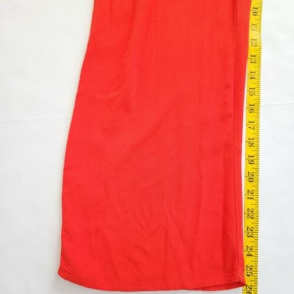 Flynn Skye Joelle Red Hot Summer Jumpsuit Womens Small Straight Leg front tie - Picture 7 of 12